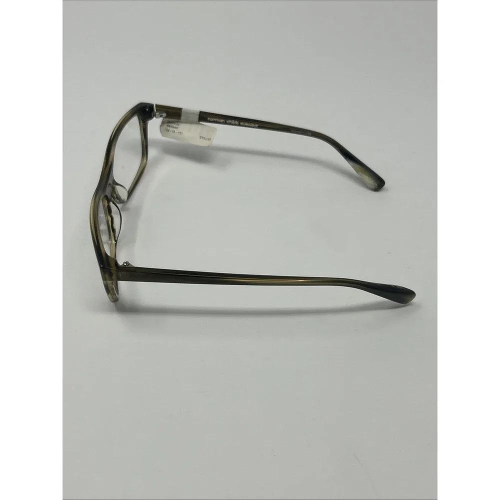 NWT Norman Childs EDMOND Eyeglasses 54-16-135 Adult Green Frames